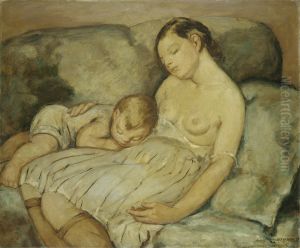 The Green Sofa by Anne Goldthwaite