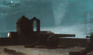 {1=Searchlight on Harbor Entrance, Santiago de Cuba}