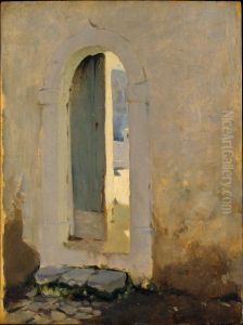 Open Doorway, Morocco by John Singer Sargent