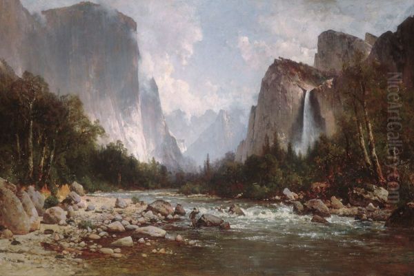 View of Yosemite Valley - view 1