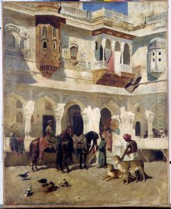 The Rajah Starting on a Hunt by Edwin Lord Weeks