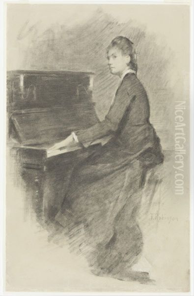 At the Piano - view 1