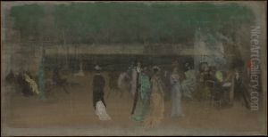 Cremorne Gardens, No. 2 by James McNeill Whistler