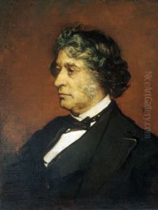 Portrait of Charles Sumner by William Morris Hunt