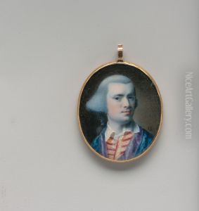 Self-portrait miniature by John Singleton Copley