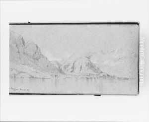 Lake Maggiore, May 11, 1869 (recto, from Sketchbook)