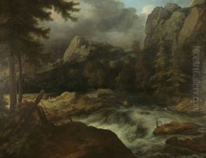 Swedish Landscape by Allaert van Everdingen