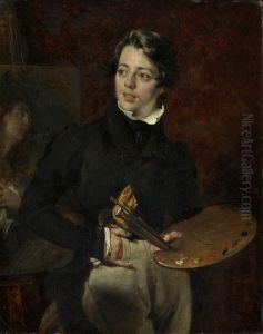 Zelfportret by Nicolaas Pieneman