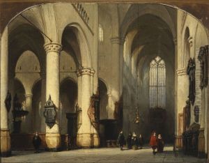 The Pieterskerk in Leiden