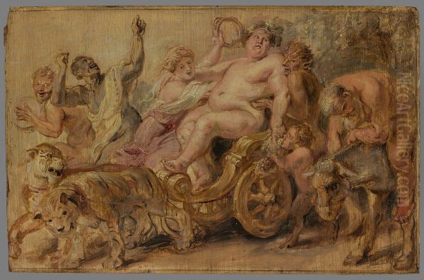 De triomftocht van Bacchus - view 1