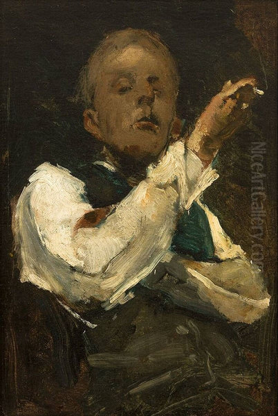 Zelfportret in hemdsmouwen - view 1