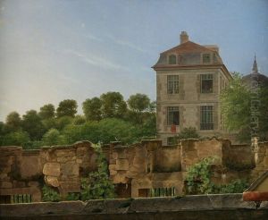 Het huis van de schilder by Jan Frans Van Dael