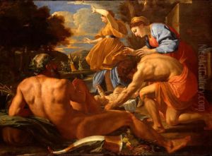 The Exposition of Moses by Nicolas Poussin
