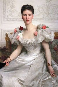 Portrait of Madame la Comtesse de Cambaceres by William-Adolphe Bouguereau