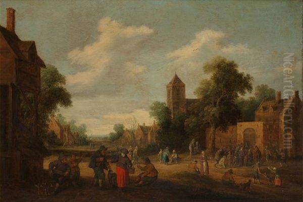 Village Scene. - view 1
