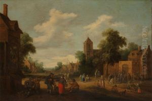 Village Scene.