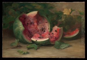 Untitled (Cracked Watermelon) by Charles Ethan Porter