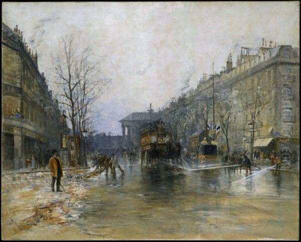 Paris Street Scene - view 1
