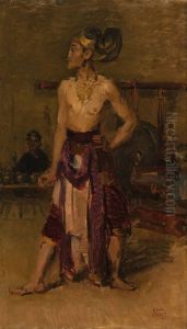 Dancer from Java by Isaac Lazarus Israels