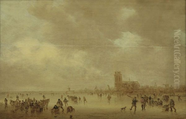 Winterlandscape near Dordrecht - view 1