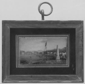 United States Military Academy at West Point, Looking North by George Catlin