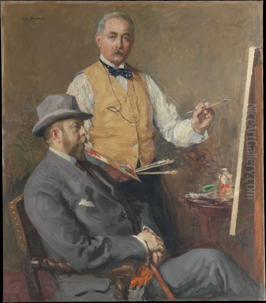 In the Studio (Gari Melchers and Hugo Reisinger) - view 1
