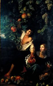 Harvest of pomegranates Harvest of pomegranates