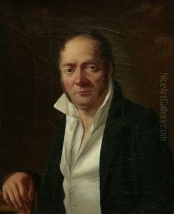 Portret van een man by Louis-Leopold Boilly