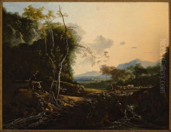 Italianate landscape - view 1
