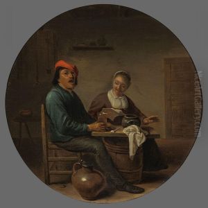 Peasants Singing in an Interior Peasants Singing in an Interior