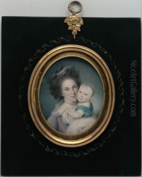Mrs. Charles Willson Peale (Rachel Brewer) and Baby Eleanor - view 1