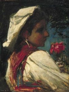 Italian Girl by Jacob Maris