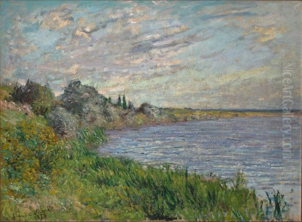 The Seine at Vetheuil - view 1
