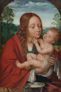 Virgin and Child by Quinten Metsys
