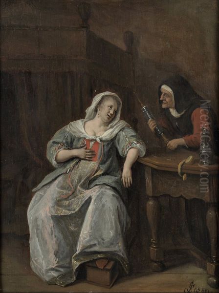 The Sick Woman - view 1