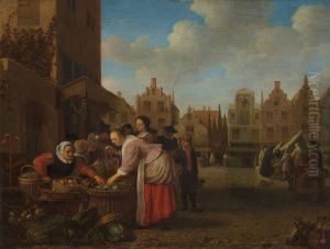 The Grote Markt at Rotterdam