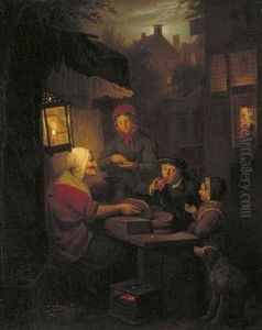 Marketstall at Evening