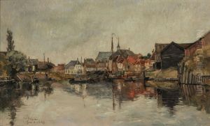 Harbour in Goes by Piet Verhaert