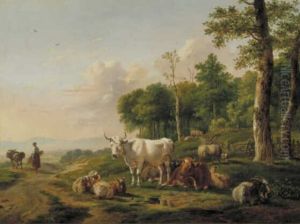 De witte os by Pieter Gerardus Van Os