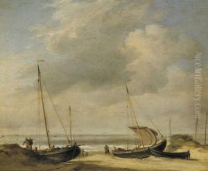 Strandgezicht by Willem van de Velde the Younger