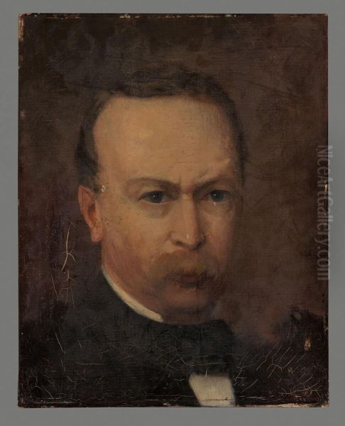 Portret van de vader van de schilder (Claas Hendrik Meiners) - view 1