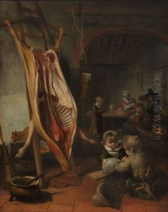 Het geslachte varken Het geslachte varken
