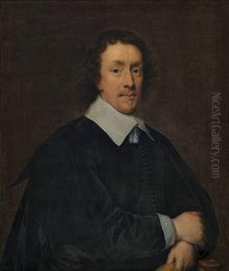 Portrait of a Man by Cornelis Janssens van Ceulen