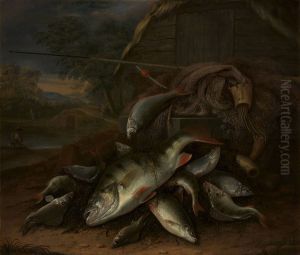 Fish, Lying on Nets by Jacob Gillig