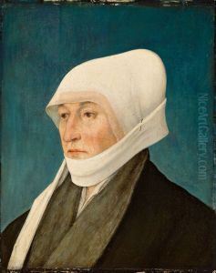 Portret van een vrouw uit het geslacht Klammer von Weydach by Hans Maler Zu Schwaz