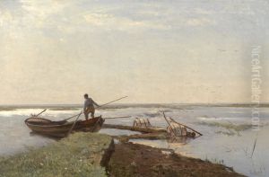 Polder Landscape by Paul Joseph Constantine Gabriel