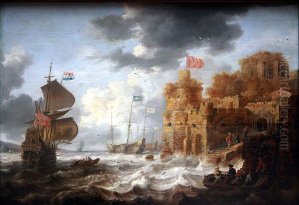 An Oriental Harbour - view 1