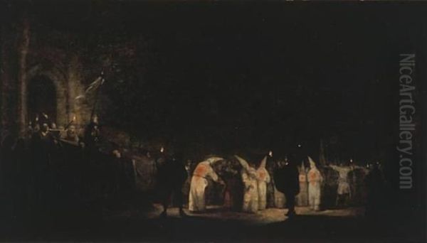Procession of Flagellants - view 1