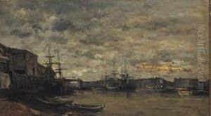 De haven van Bordeaux.