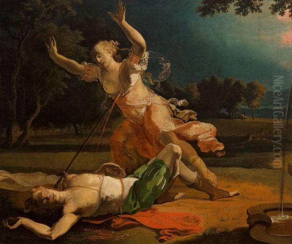 Pyramus and Thisbe - view 1